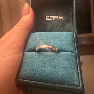 EFFY 14 Karat Yellow Gold Diamond Ring